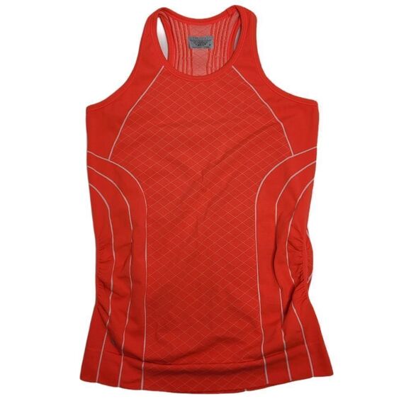 ATHLETA tank top finish fast line racerback pink‎ gym M - Picture 3 of 9